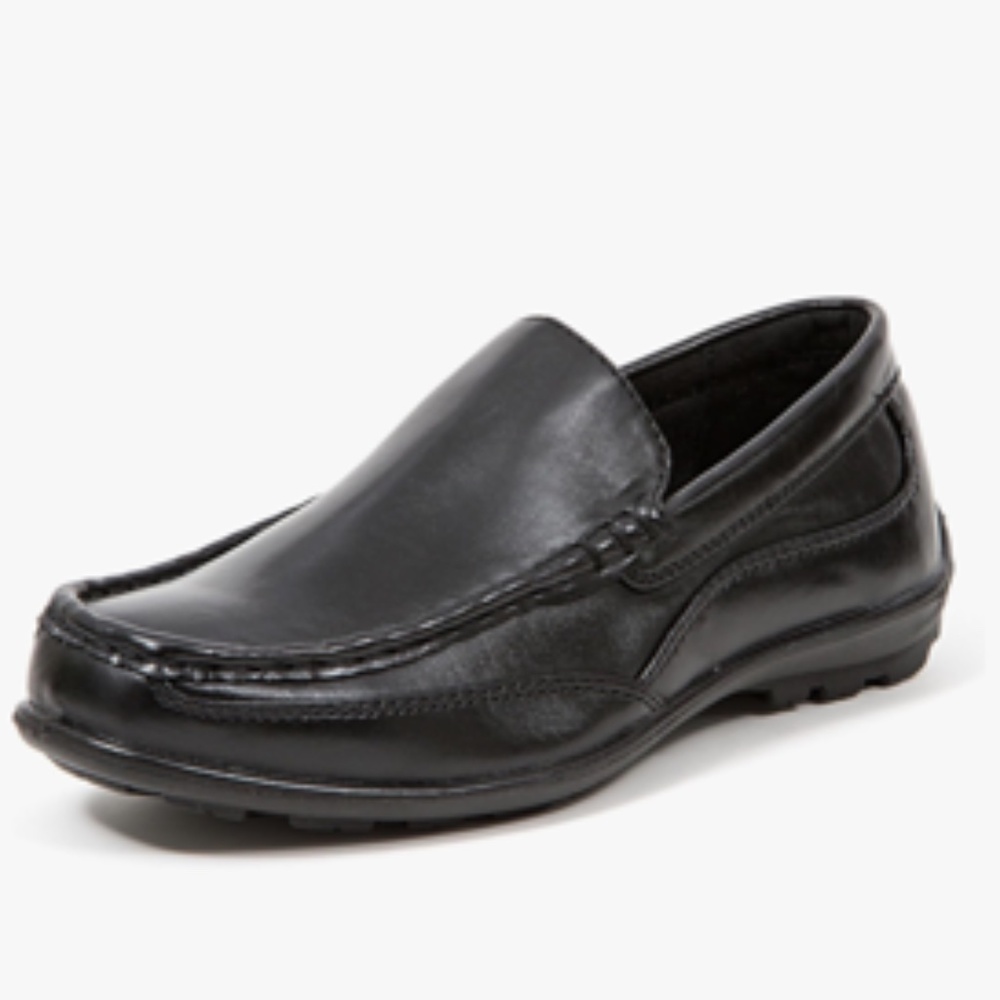 Deer Stags Boys Black Loafers -Size 13